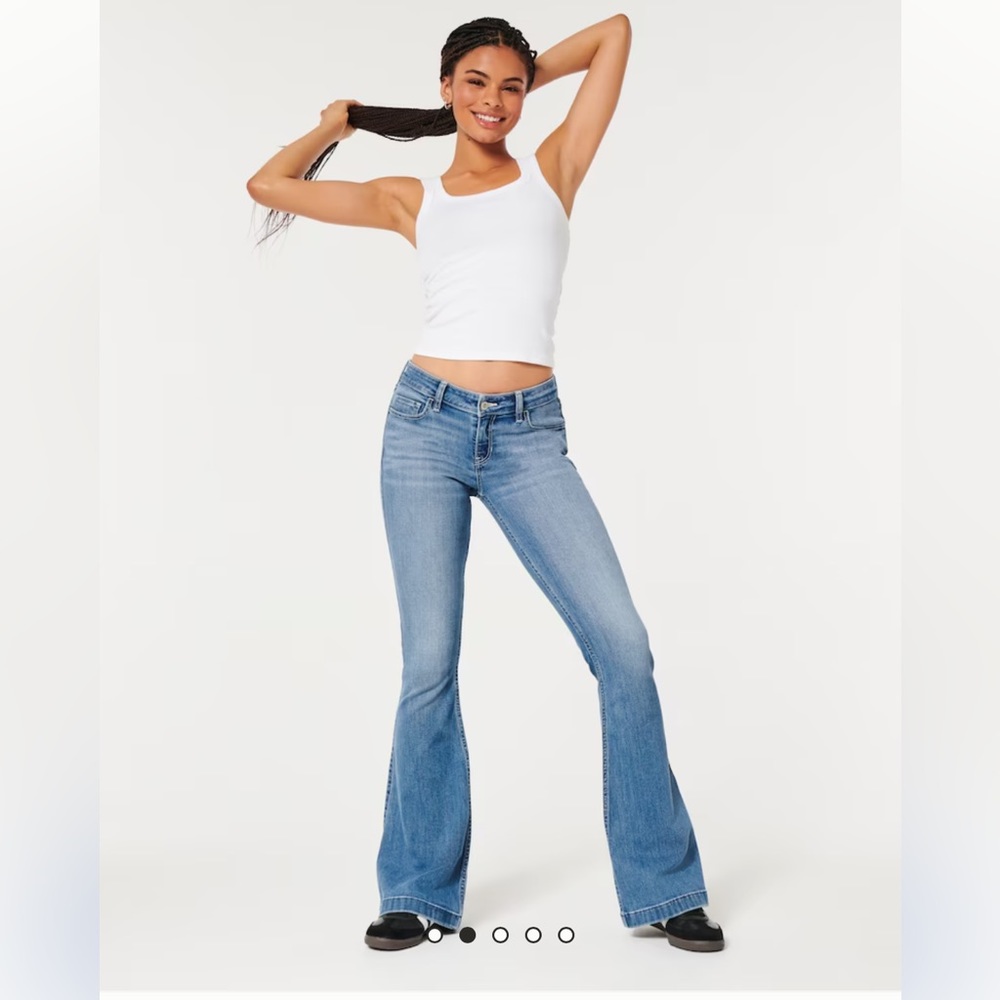 NWT Hollister Medium Wash Flare Jeans
